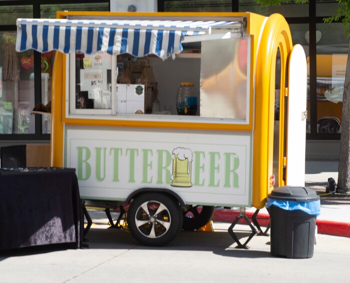 (Rick Egan  |  The Salt Lake Tribune)   Harry Potter fans can rejoiced as there is a new mobile food truck In Utah that serves Butter Beer.  Friday, June 14, 2019.