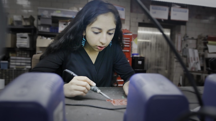 ( Courtesy Sundance Institute | photo by Pete Alton.) A film still from "Science Fair," directed by Cristina Costantini and Darren Foster, an official selection of the Kids program at the 2018 Sundance Film Festival.