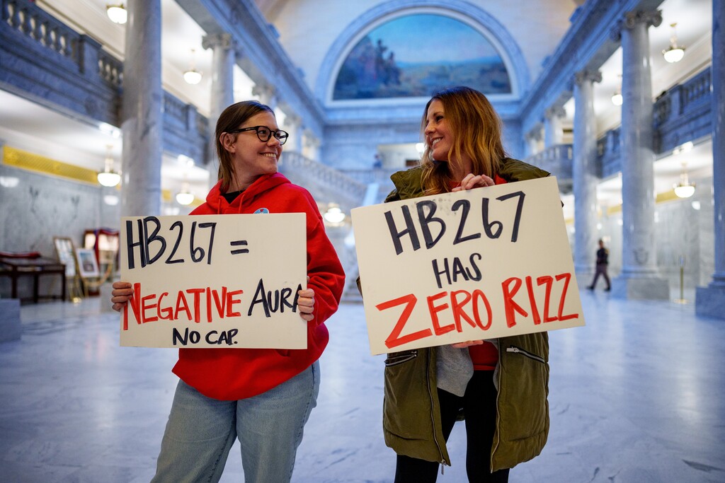 (Trent Nelson  |  The Salt Lake Tribune) Utah School Boards Association's Day on the Hill event at the Utah Capitol in Salt Lake City on Monday, Jan. 27, 2025. The association has been told by a judge that its records are subject to Utah's open-records laws. 