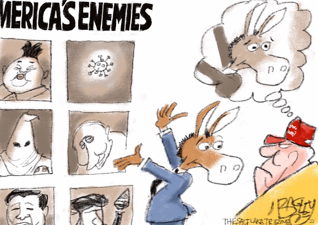 Bagley Cartoon: America's enemies