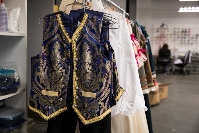 (Courtesy Beau Pearson) Drosselmeyer's new vest for Ballet West's upcoming production of "The Nutcracker."