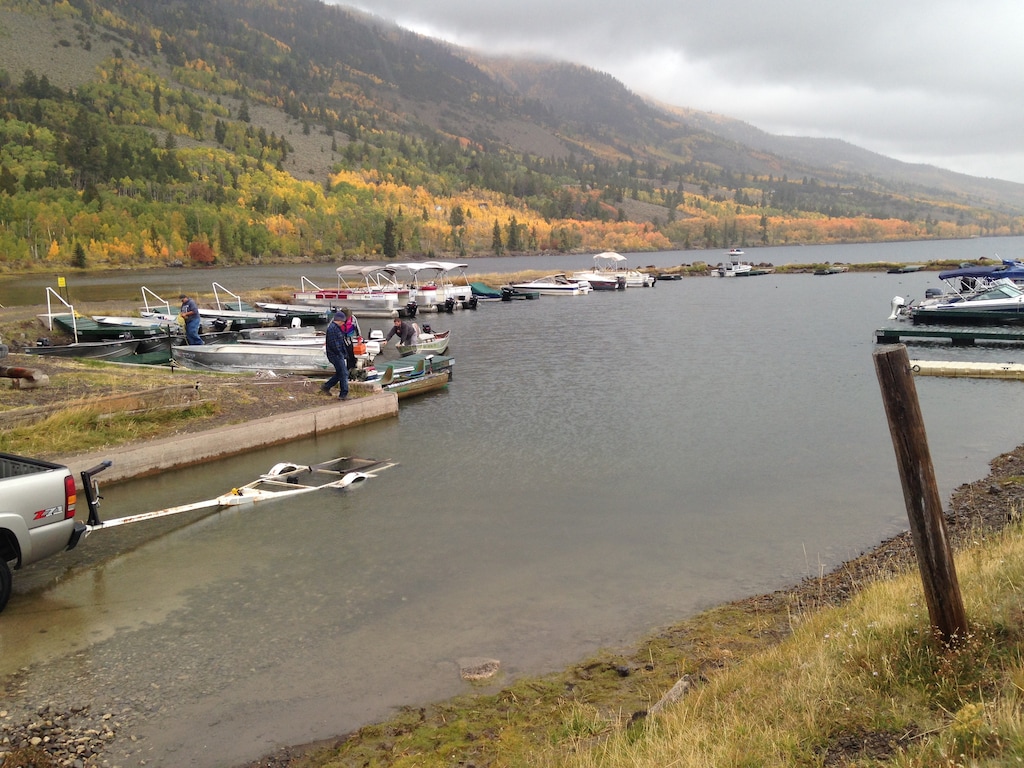 (Photo courtesy of Utah Division of Wildlife Resources) Lakeside Marina is one of three marinas approved for major expansions on Fish Lake, southern Utah's most popular natural lake and flatwater fishery. The goal is to enable these private marina to accommodate larger boats preferred by anglers. The state Division of Wildlife Resources is executing these expansions and other projects to improve angler access on the six-mile-long lake whose edges are choked with invasive weeds that prevent fishing from the shore.