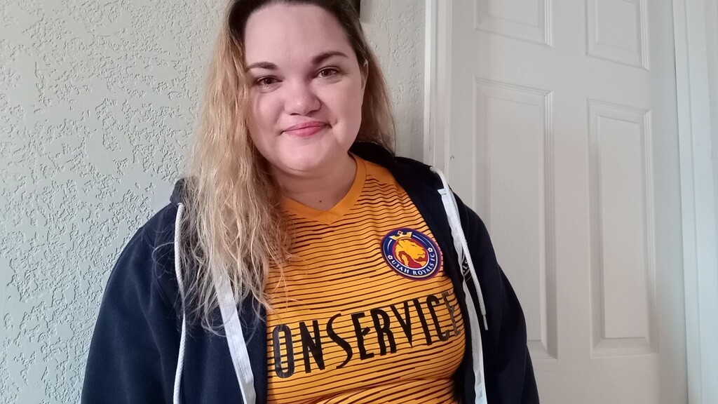 (Courtesy of Katey Orr) Utah Royals fan Katey Orr lives in Denver, but is willing to fly and drive 500 miles to see the team in person.