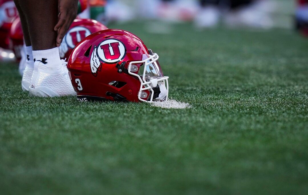 (Bethany Baker  |  The Salt Lake Tribune) A Utah Utes player warms up before the game between the Utah Utes and the Idaho Vandals at Rice-Eccles Stadium in Salt Lake City on Thursday, Sept. 3, 2026.