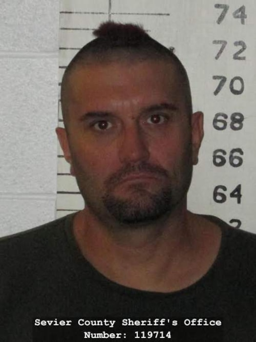 (Photo courtesy of Sevier County Jail)  David Lewis Anderson.