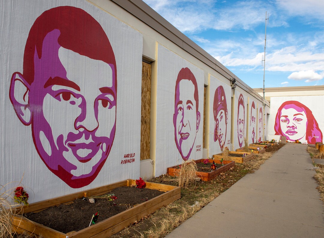 (Rick Egan | The Salt Lake Tribune) The murals on the Fleet Block, along 300 West in Salt Lake City, Thursday, Nov. 19, 2020.