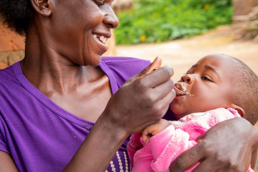(Photo courtesy Dooshima Tsee, Catholic Relief Services, and The Church of Jesus Christ of Latter-day Saints)
The Utah-based faith is donating $44 million to help provide relief to children and young mothers.