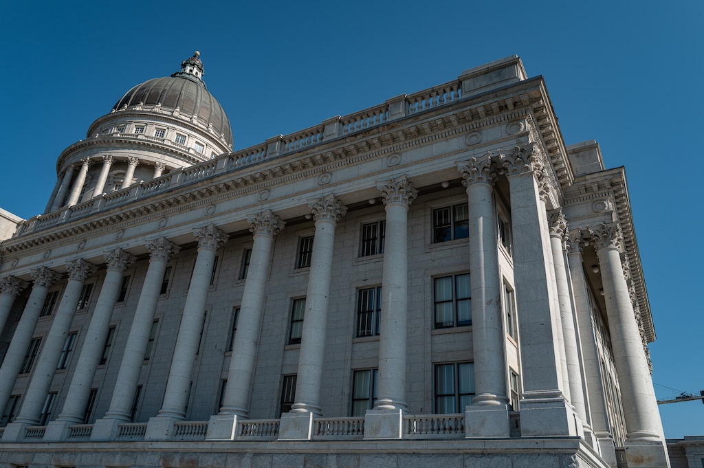 (Trent Nelson  |  The Salt Lake Tribune) The Utah Capitol in Salt Lake City on Wednesday, July 10, 2024. The Utah Legislature will have a special session this week to propose a constitutional amendment.