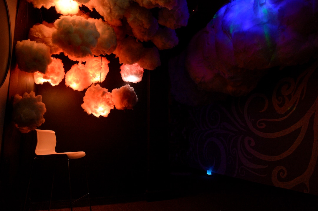 (Leah Hogsten  |  The Salt Lake Tribune) Dreamscapes, the interactive walk-through art exhibition in The Gateway, Tuesday, June 16, 2020. Dreamscapes is reopening June 4, with new exhibits and an added focus on safety during the coronavirus pandemic. 