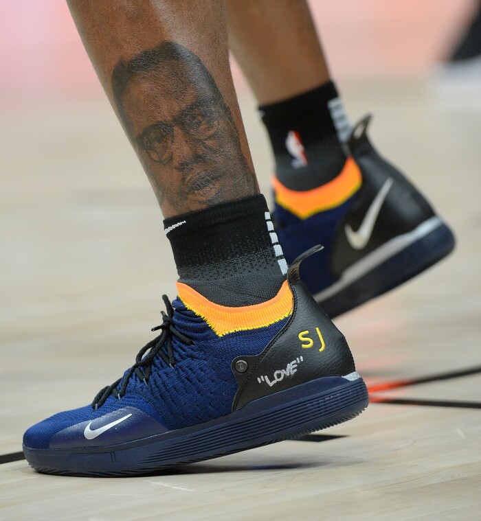 (Francisco Kjolseth  |  The Salt Lake Tribune)  Utah Jazz guard Kyle Korver (26).  in the first half of their NBA game at Vivint Smart Home Arena Monday, Jan. 14, 2019, in Salt Lake City.