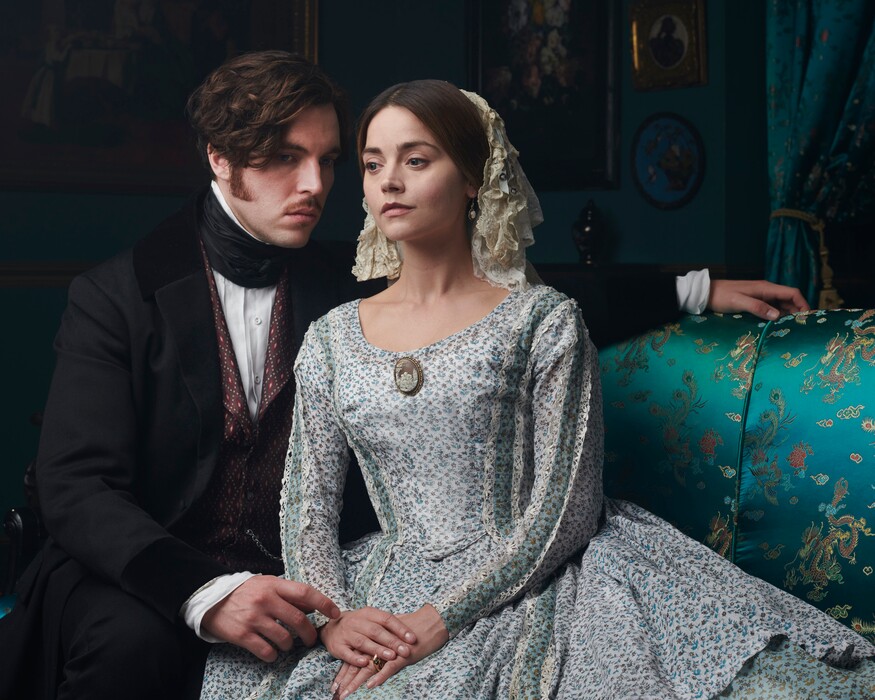 (Courtesy of ITV Plc for “Masterpiece”) Tom Hughes as Prince Albert and Jenna Coleman as Queen Victoria in Season 3 of “Victoria.”