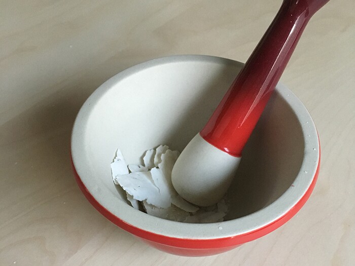 (Marina Gomberg | The Salt Lake Tribune) Marina made a necklace out of her breast milk. She knows that's weird, but she loves it because she thinks breast milk is amazing. Step 4: Using a mortar and pestle, grind the goods into a fine powder (then clean M&P well after use, in case spouse is sort of weirded out).