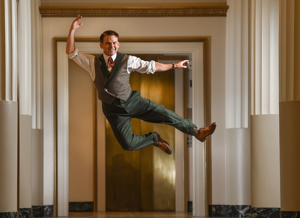 (Francisco Kjolseth | The Salt Lake Tribune)  Actor Robert Creighton is the writer, composer and star of "Cagney: The Musical," now running at Pioneer Theatre Company, where it is being groomed for a possible run on Broadway.