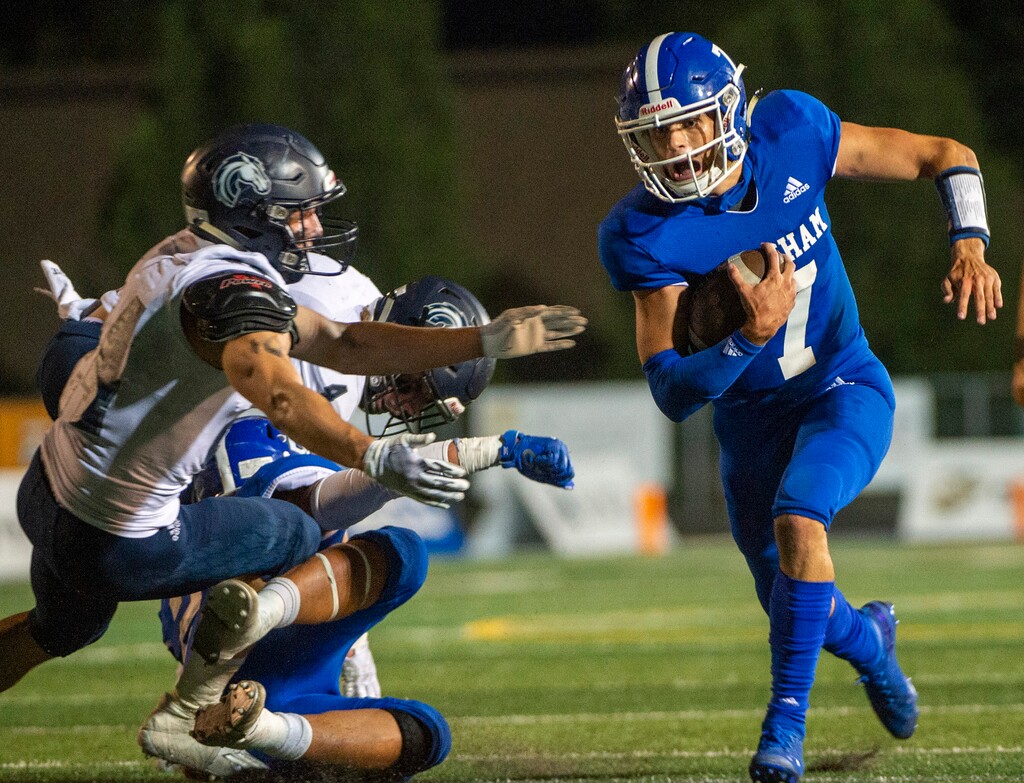 (Rick Egan  |  The Salt Lake Tribune) Six Utah high school football games have been canceled so far this week due to COVID-19 outbreaks or exposure to the virus.