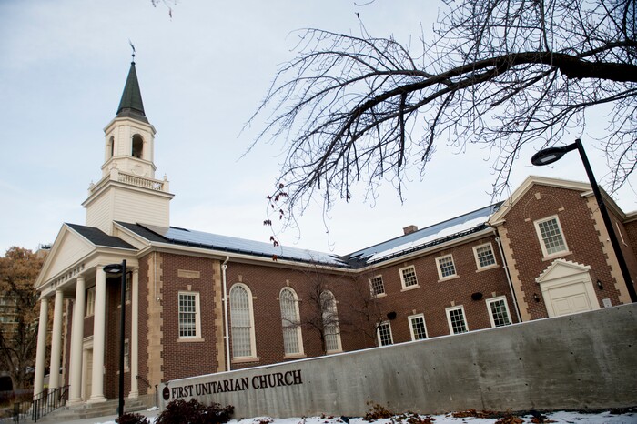 (Jeremy Harmon  |  The Salt Lake Tribune) Vicky Chavez and her daughters have been living at the First Unitarian Church on 1300 East in Salt Lake City for nearly a year.