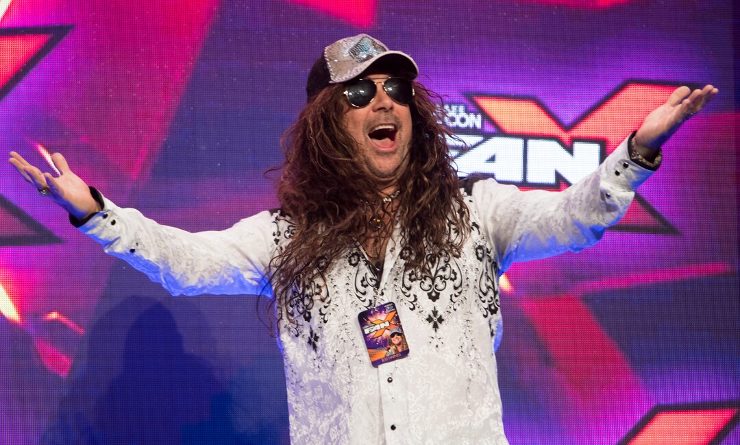 Rick Egan  |  The Salt Lake TribuneJess Harnell (Animaniacs, Transformers, Doc McStuffins, Crash Bandicoot) reacts to the crowd, during the FanX opening media conference at The Salt Palace Convention Center, Friday, March 17, 2017.