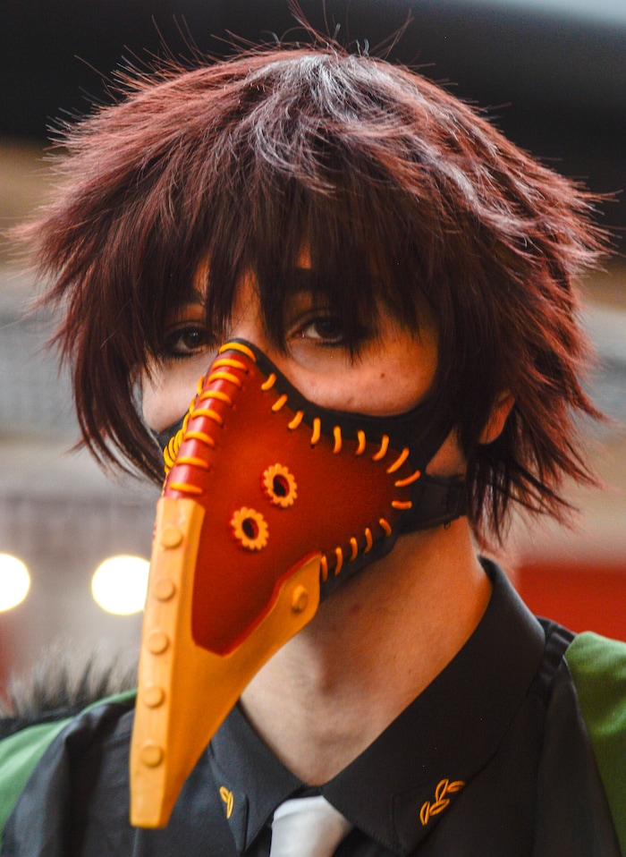 Leah Hogsten  |  The Salt Lake Tribune  Cosplayers roam the aisles atÊFanX Salt Lake Comic Convention, Saturday, April 20, 2019. 
