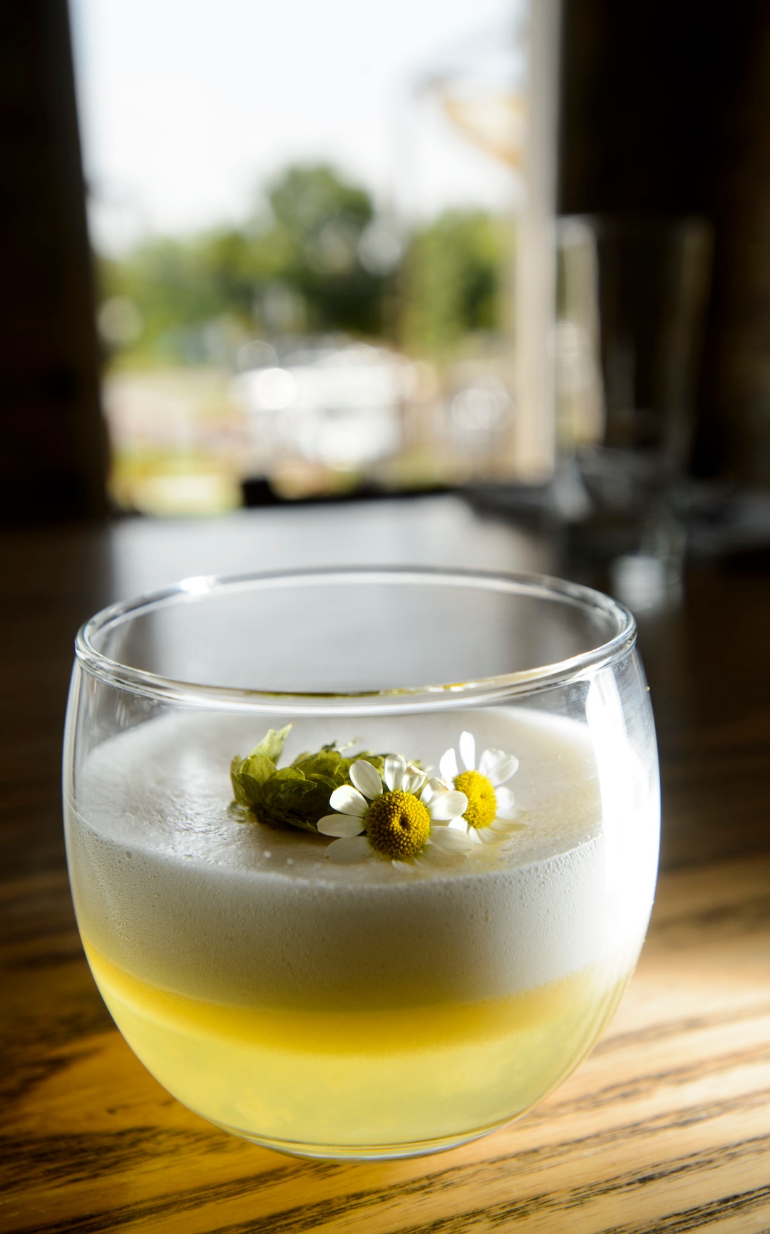 (Steve Griffin  |  The Salt Lake Tribune)  The Hops' N' Cots cocktail at Tradition, a new restaurant that specializes in comfort food in Salt Lake City.