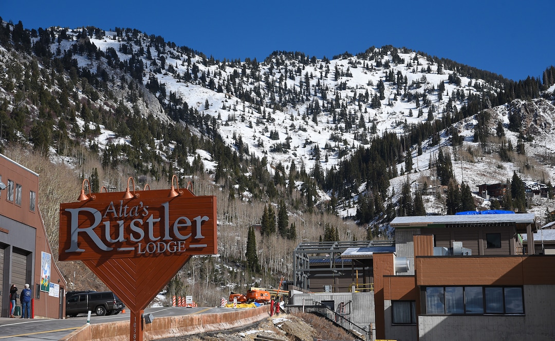 (Francisco Kjolseth  |  The Salt Lake Tribune)  Alta Ski Area, pictured below Grizzly Gulch above, will not be included in the proposed Central Wasatch National Conservation and Recreation Area.