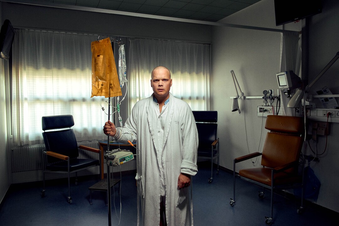 (Yannick Wolff  |  courtesy of Sundance Institute) Adam Ild Rohweder plays a young man diagnosed with testicular cancer, in "Chemo Brain," directed by Kristian Håskjold, an official selection of the Indie Episodic program at the 2020 Sundance Film Festival.