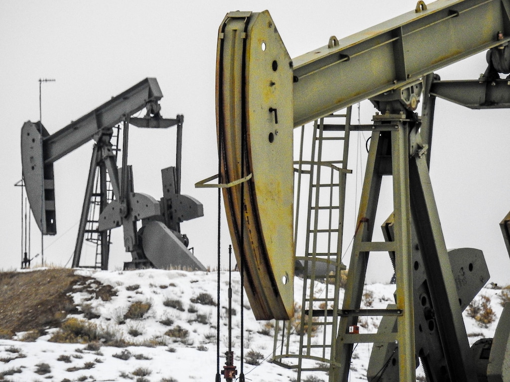 Trent Nelson  |  The Salt Lake TribuneOil wells along the Nine Mile Canyon National Backcountry Byway in Duchesne County, Tuesday January 19, 2016.
