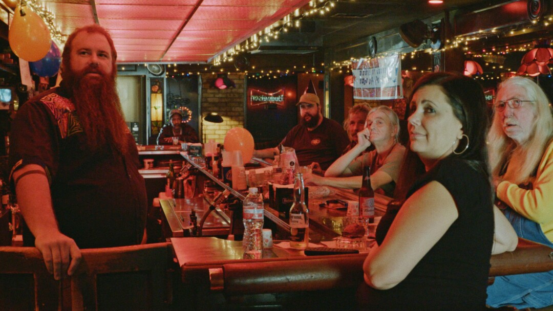 (Photo courtesy of Sundance Institute) Regulars at a Las Vegas bar that is profiled in "Bloody Nose, Empty Pockets," directed by Bill Ross and Turner Ross, an official selection of the U.S. Documentary Competition at the 2020 Sundance Film Festival.