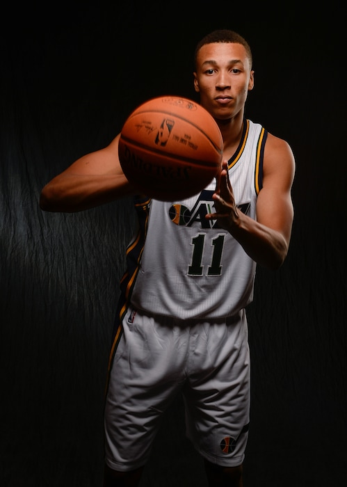 Francisco Kjolseth  |  The Salt Lake TribuneJazz Media Day. Dante Exum.