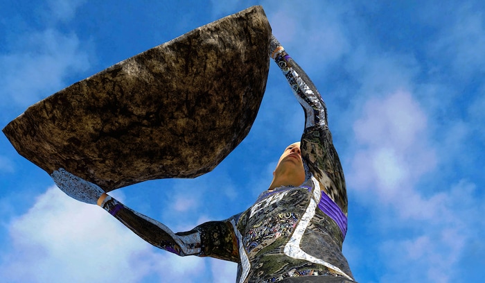 (Cie Gilles Jobin  |  courtesy Sundance Insttute) An image from "VR_I," by Gilles Jobin, Caecilia Charbonnier and Sylvain Chagué, which will appear in the New Frontier Exhibitions program of the 2018 Sundance Film Festival.