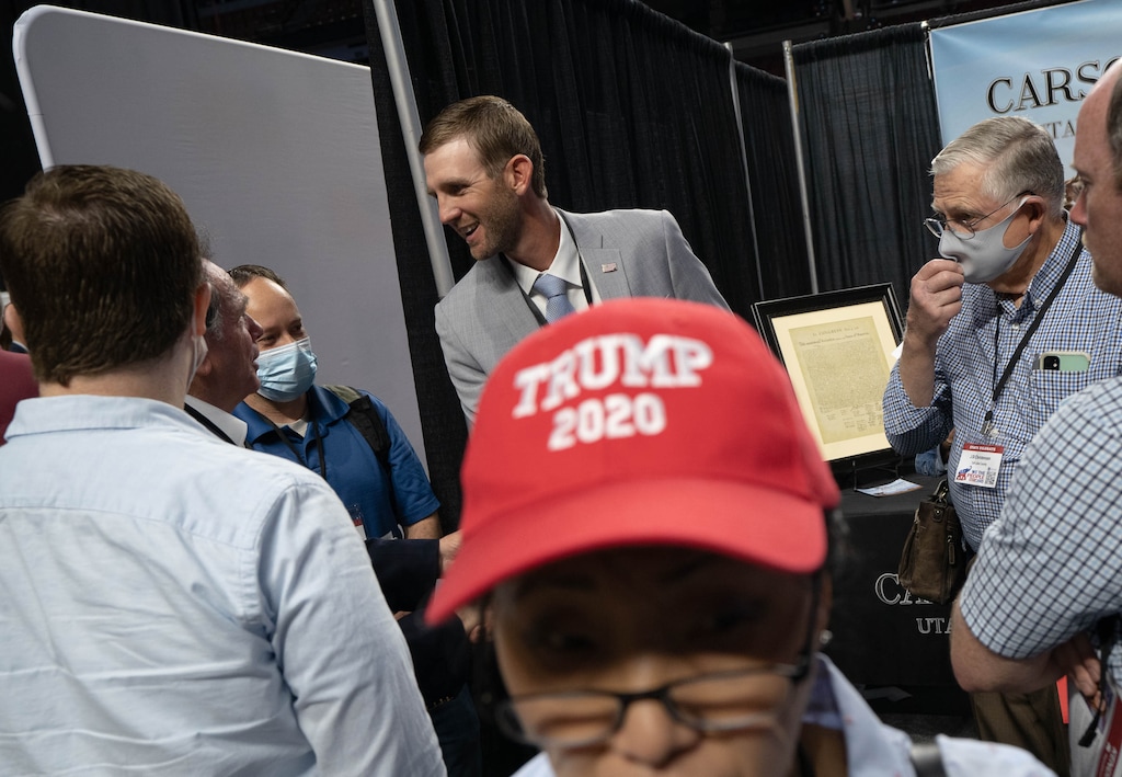 (Francisco Kjolseth | The Salt Lake Tribune) Utah GOP chairman Carson Jorgensen says he would like to meet with Utah Jazz player Donovan Mitchell about the push to ban critical race theory in Utah's schools.