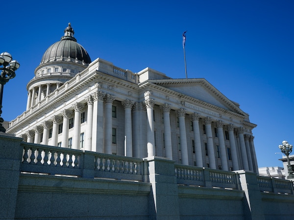 (Bethany Baker | The Salt Lake Tribune) The Utah Capitol in Salt Lake City on Wednesday, Sept. 30, 2026.