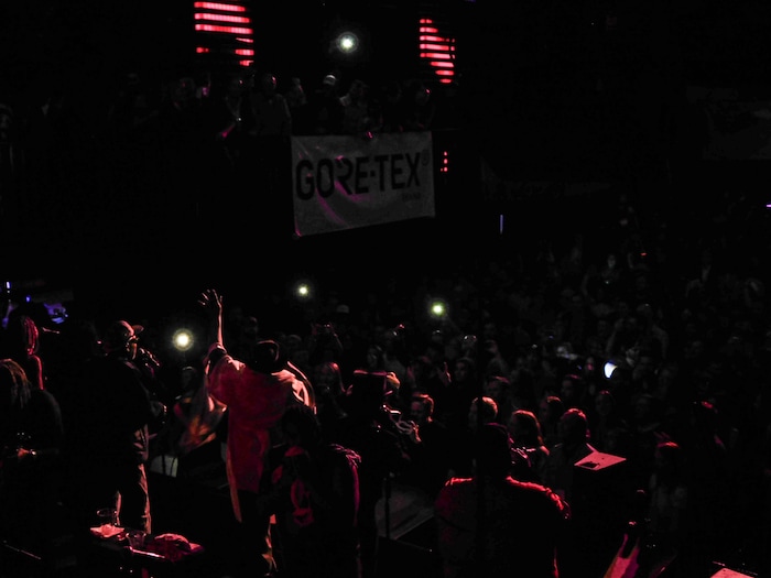 (Erin Alberty | The Salt Lake Tribune) George Clinton and Parliament Funkadelic perform for Outdoor Retailer show attendees at a party Jan. 25, 2018 in the Temple Nightclub in Denver.