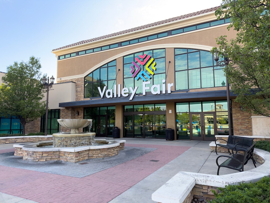 (Chris Samuels | The Salt Lake Tribune) The entrance to Valley Fair Mall in West Valley City, Tuesday, July 14, 2026. West Valley City police arrested a 48-year-old man accused of stabbing a Valley Fair Mall kiosk worker multiple times Monday afternoon.