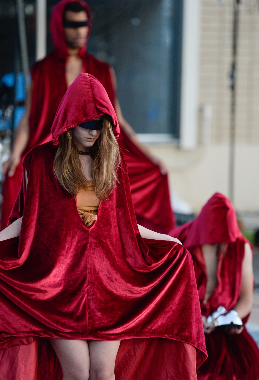 Francisco Kjolseth | The Salt Lake TribuneThe group Rakan performs a preview of "Phantom Map" during the opening party for the third annual Great Salt Lake Fringe Festival in Sugarhouse on Thursday, July 27, 2017.