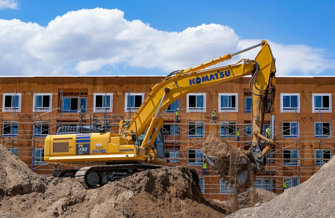 (Francisco Kjolseth | The Salt Lake Tribune) New development is pictured around The Ballpark at American First Square in South Jordan on Tuesday, July 21, 2026.