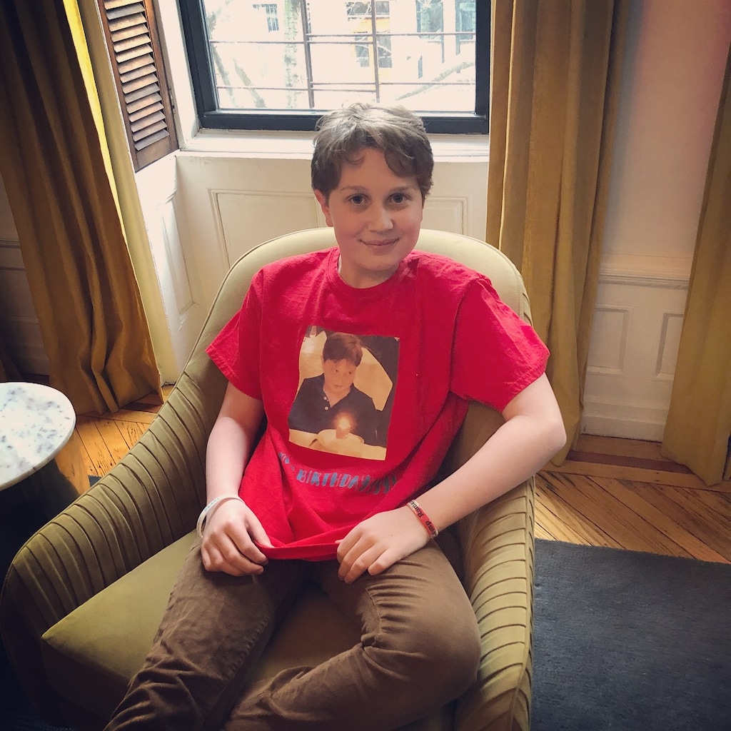 (Courtesy of Katie Rosman) Ari Ehrlich, a 12-year-old family history sleuth in New York.