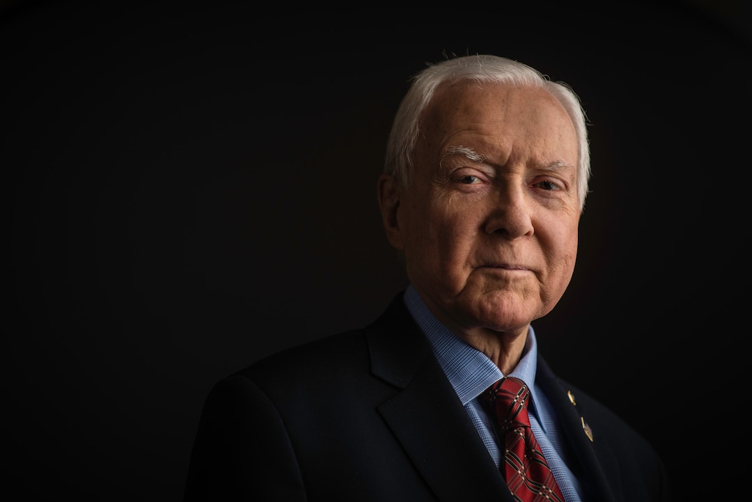 (Andr Chung  |  special to The Salt Lake Tribune) Senator Orrin Hatch is the senior senator from Utah, Chairman of the Senate Finance Committee and President pro tempore of the United States Senate.