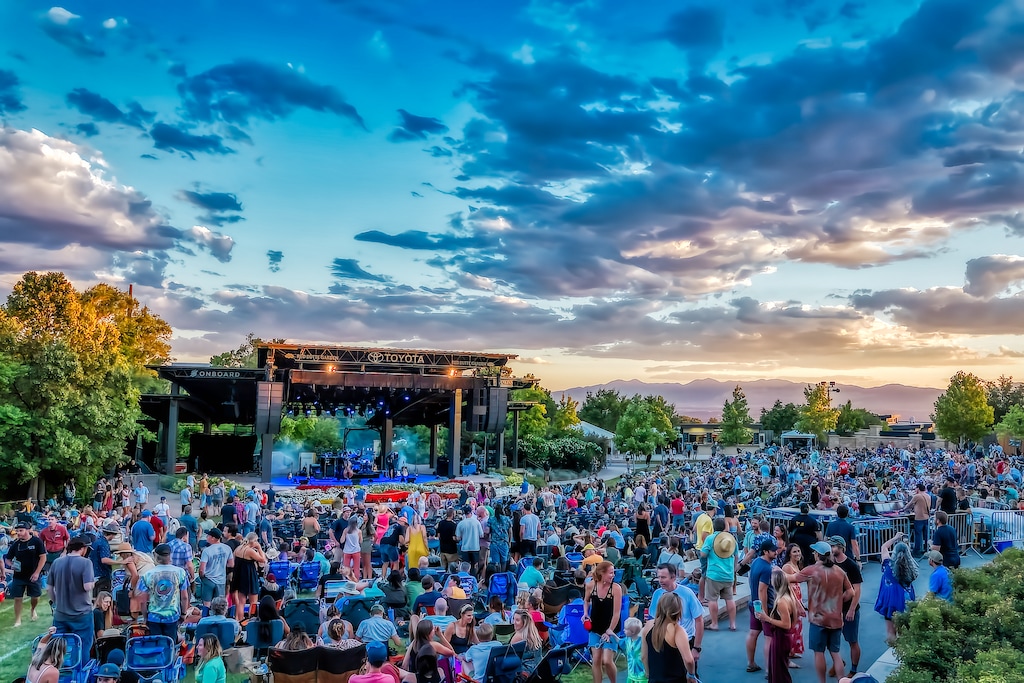 (Sam Crump) The Red Butte Garden Amphitheatre is home to the annual Outdoor Concert Series.