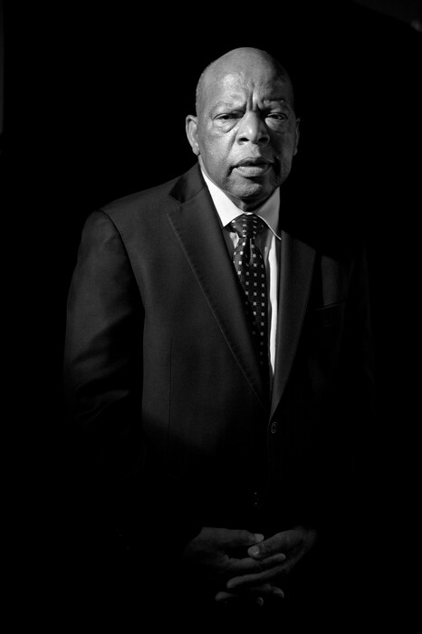 (Mark Makela | The New York Times)

"When historians pick up their pens to write the story of the 21st century, let them say that it was your generation who laid down the heavy burdens of hate at last and that peace finally triumphed over violence, aggression and war. So I say to you, walk with the wind, brothers and sisters, and let the spirit of peace and the power of everlasting love be your guide." Those were the final words of an essay written by Rep. John Lewis, which he wrote to be published upon the day of his funeral. Lewis in a 2013 portrait.