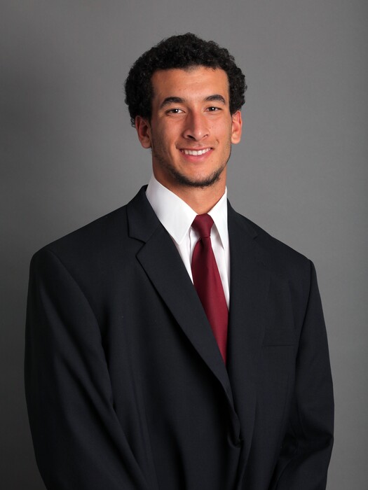 Steve C. Wilson  |  University of Utah
Caleb Repp has moved to defensive end for the Utes.