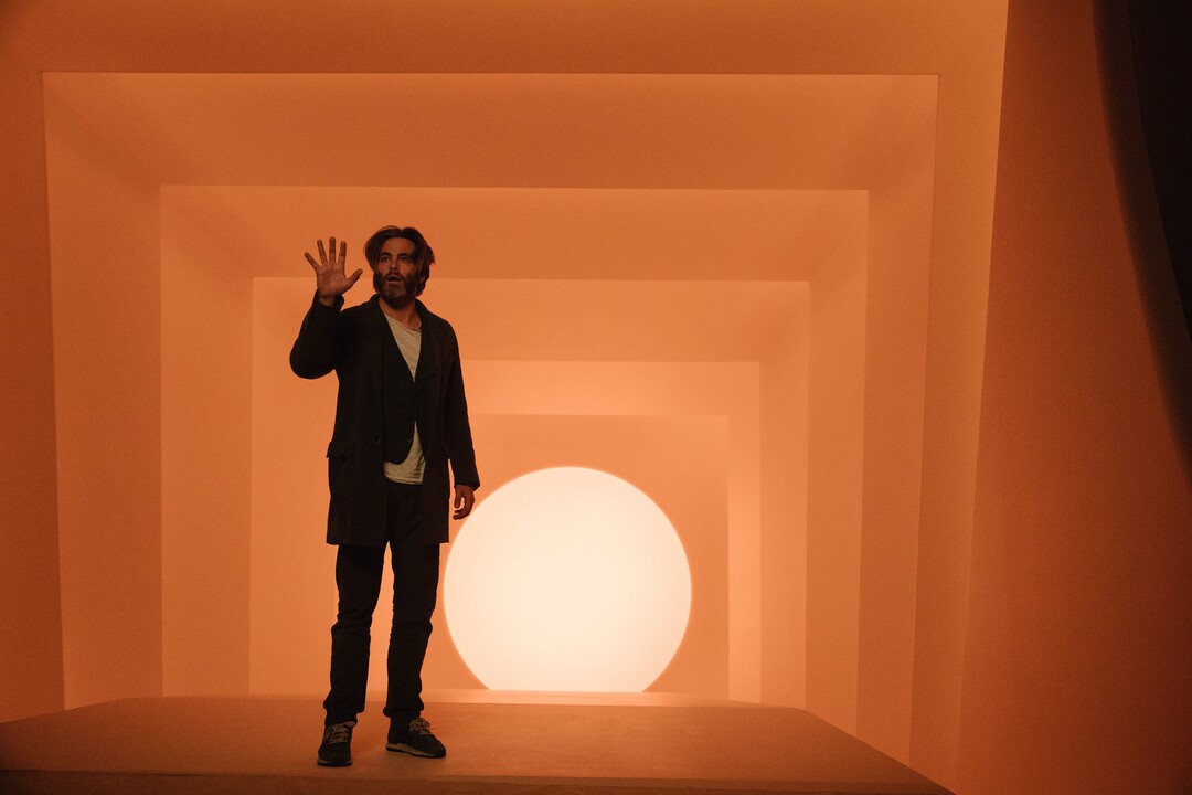 (courtesy Walt Disney Pictures) Mr. Murry (Chris PIne) is held prisoner by a dark force in director Ava DuVernay's adaptation of "A Wrinkle in Time."