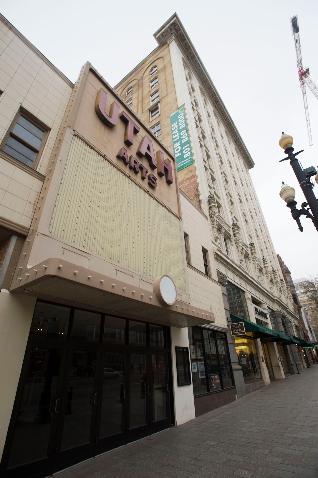 (Steve Griffin  |  Tribune file photo) Exterior of  Utah Theater, as seen in Dec. 2015.