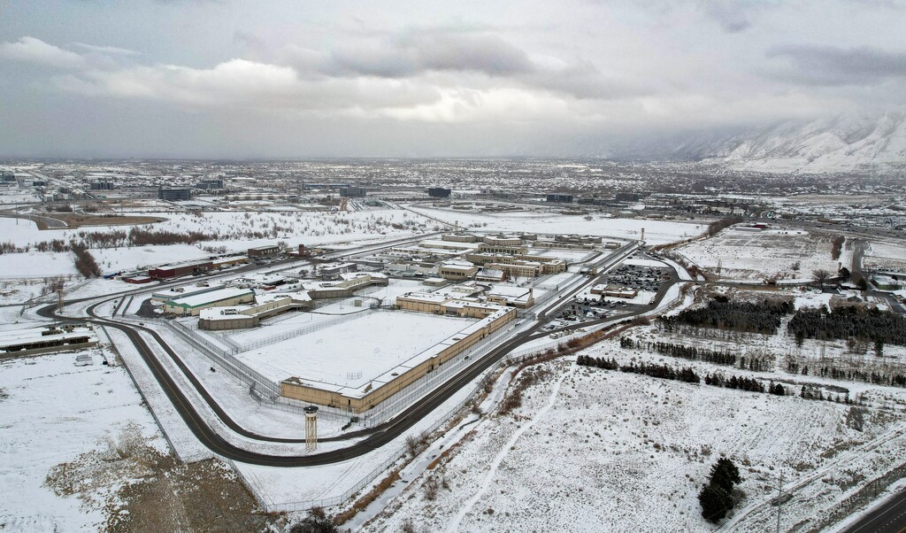 (Francisco Kjolseth | The Salt Lake Tribune) The Utah State Correctional Facility in Draper, Utah, Tuesday Dec. 28, 2021. 