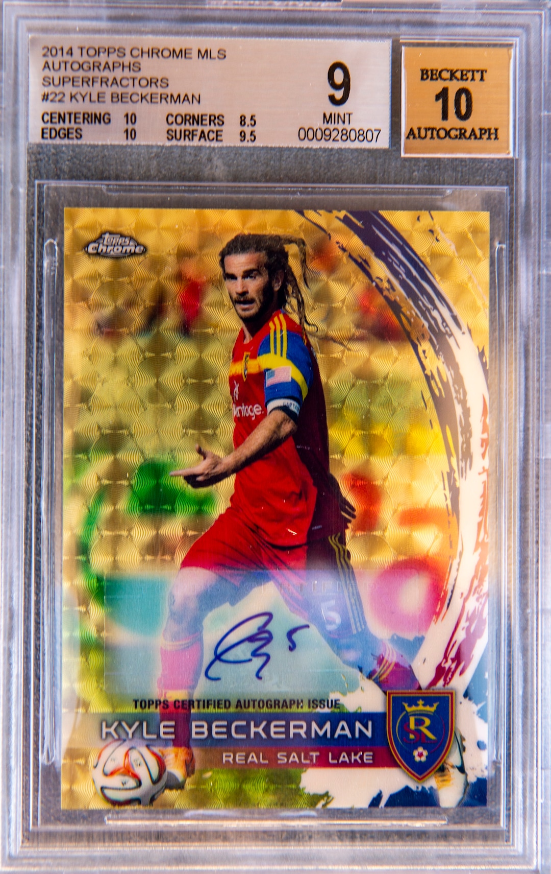 (Rick Egan  |  The Salt Lake Tribune)    RSL cards from Robert Kreib's collection, Tuesday April 7, 2020