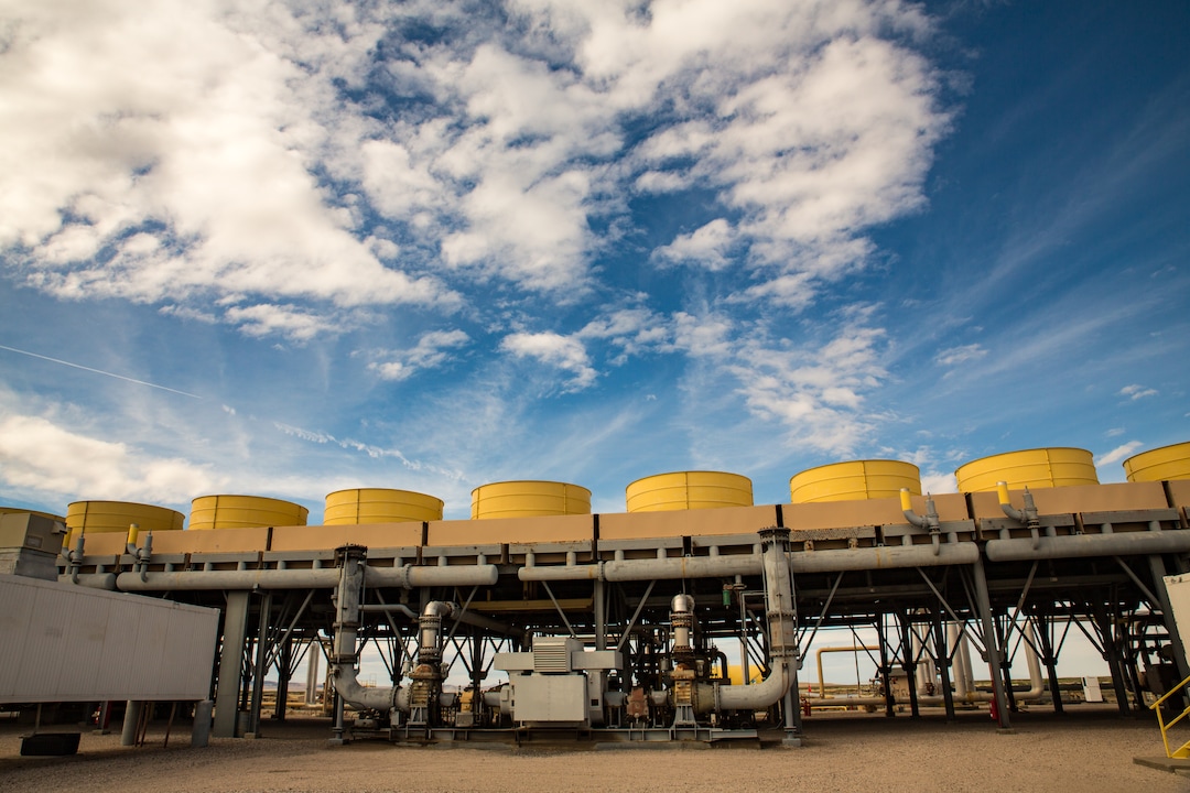 (Photo Courtesy of the University of Utah) Pictured is the geothermal plant that will supply electricity to the University of Utah.