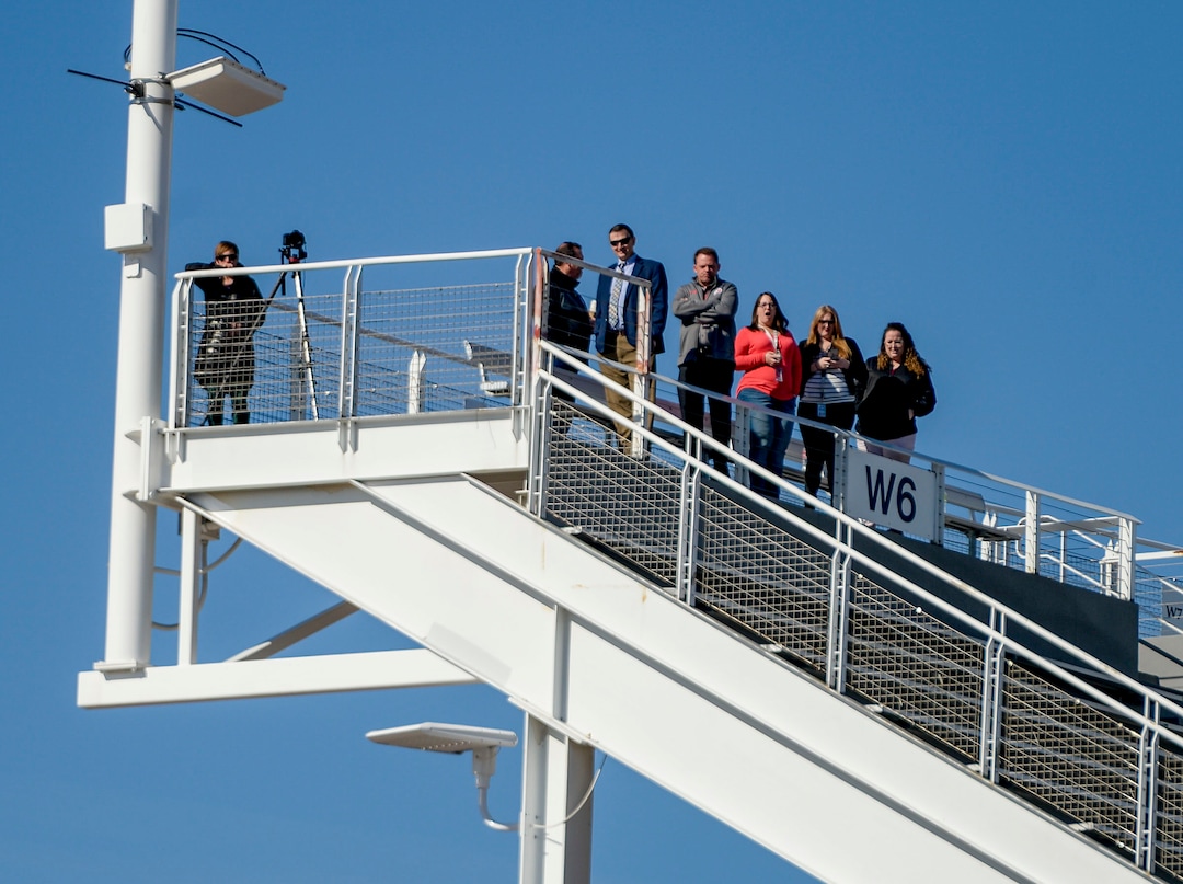 (Leah Hogsten  |  The Salt Lake Tribune)  Workers with Layton Construction and Mountain Crane began dismantling the 2002 Winter Olympic Cauldron located on the University of Utah's Rice-Eccles Stadium complex, Thursday, Feb. 13, 2020.  As part of the stadium's expansion project, the 19-year old cauldron will be restored to its former brilliance and re-installed on the grounds of Rice-Eccles Stadium, north of the ticket office, in 2021.