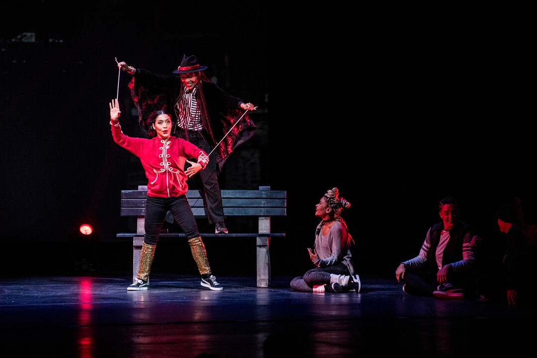 (Photo courtesy of Tim Norris) The Hip Hop Nutcracker, shown being performed at Dolby Theatre in Los Angeles on Nov, 17, 2017, combines Tchaikovsky’s music and Hoffmann’s story with a breakdancing “B-boy Dream Team,” a DJ, an electric violinist, and an opening set from rapper Kurtis Blow. The show takes place at Eccles Theater in Salt Lake City on Nov. 21, 2019.