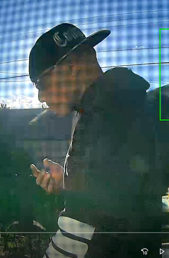 (Photo courtesy Unified Police) Unified Police are asking for the public's help identifying this person of interest in a Wednesday shooting in Kearns.