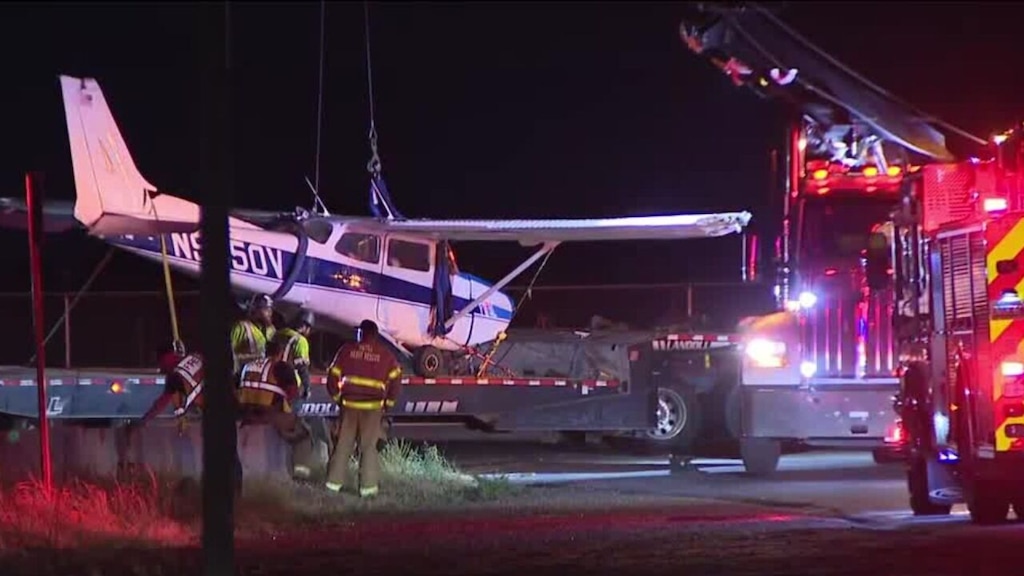 (Fox 13 Now) Two people were hospitalized following a plane crash near Hill Air Force Base Thursday night.