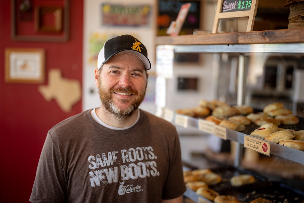 (Trent Nelson  |  The Salt Lake Tribune) Cory Hruska at The Kolache Place in Salt Lake City on Monday, May 11, 2026.