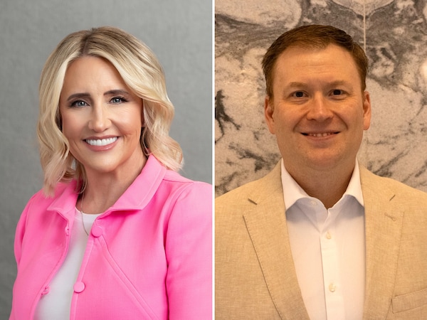(Utah House of Representatives; campaign photo) Melissa Ballard, left, and Phil Graves, candidates for the 2026 House District 20 election.